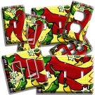 MEXICAN HOT RED CHILI PEPPERS LIGHT SWITCH OUTLET WALL PLATE SOUTHWEST ART DECOR MEXICAN HOT RED CHILI PEPPERS LIGHT SWITCH OUTLET WALL PLATE SOUTHWEST ART DECOR