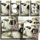 1920'S CUTE RETRO GIRL FLOWERS DRAWING LIGHT SWITCH OUTLET WALL PLATES ART DECOR 1920'S CUTE RETRO GIRL FLOWERS DRAWING LIGHT SWITCH OUTLET WALL PLATES ART DECOR