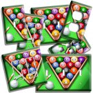 BILLIARD GREEN POOL TABLE BALLS BREAK LIGHT SWITCH OUTLET WALL PLATES ROOM DECOR BILLIARD GREEN POOL TABLE BALLS BREAK LIGHT SWITCH OUTLET WALL PLATES ROOM DECOR