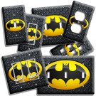 BATMAN FOREVER LOGO BLACK STEEL BACKGROUND LIGHT SWITCH OUTLET WALL PLATES DECOR BATMAN FOREVER LOGO BLACK STEEL BACKGROUND LIGHT SWITCH OUTLET WALL PLATES DECOR