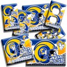 NEW LA RAMS LOS ANGELES FOOTBALL TEAM LIGHT SWITCH OUTLET WALL PLATES ROOM DECOR NEW LA RAMS LOS ANGELES FOOTBALL TEAM LIGHT SWITCH OUTLET WALL PLATES ROOM DECOR