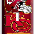 KANSAS CITY CHIEFS FOOTBALL TEAM LOGO SINGLE LIGHT SWITCH WALL PLATE SPORT DECOR KANSAS CITY CHIEFS FOOTBALL TEAM LOGO SINGLE LIGHT SWITCH WALL PLATE SPORT DECOR