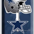 DALLAS COWBOYS FOOTBALL TEAM SINGLE LIGHT SWITCH WALL PLATE SPORT GAME ART DECOR DALLAS COWBOYS FOOTBALL TEAM SINGLE LIGHT SWITCH WALL PLATE SPORT GAME ART DECOR