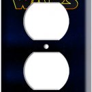 STAR WARS DARK BLUE DEEP SPACE OUTLET WALL PLATE LORD VADER MAN CAVE TV ROOM ART
