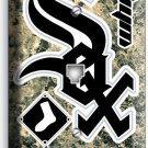 CHICAGO WHITE SOX BASEBALL TEAM PHONE JACK WALL PLATE MAN CAVE SPORTS ART DECOR CHICAGO WHITE SOX BASEBALL TEAM PHONE JACK WALL PLATE MAN CAVE SPORTS ART DECOR