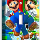 SUPER MARIO & LUIGI BROTHERS 1 GANG LIGHT SWITCH WALL PLATE VIDEO GAME ART DECOR SUPER MARIO & LUIGI BROTHERS 1 GANG LIGHT SWITCH WALL PLATE VIDEO GAME ART DECOR