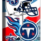 TENNESSEE TITANS FOOTBALL TEAM 1 LIGHT SWITCH WALL PLATE MAN CAVE ROOM ART DECOR TENNESSEE TITANS FOOTBALL TEAM 1 LIGHT SWITCH WALL PLATE MAN CAVE ROOM ART DECOR