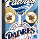SAN DIEGO PADRES BASEBALL TEAM 1G LIGHT SWITCH WALL PLATE MAN CAVE ROOM HD DECOR