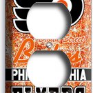 PHILADELPHIA FLYERS HOCKEY TEAM OUTLET WALL PLATE BOYS BEDROOM MAN CAVE ROOM ART PHILADELPHIA FLYERS HOCKEY TEAM OUTLET WALL PLATE BOYS BEDROOM MAN CAVE ROOM ART