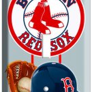 BOSTON RED SOX BASEBALL TEAM GLOVE BALL SINGLE LIGHTSWITCH WALL PLATE ROOM DECOR BOSTON RED SOX BASEBALL TEAM GLOVE BALL SINGLE LIGHTSWITCH WALL PLATE ROOM DECOR