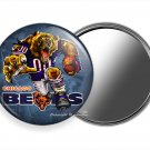 ANGRY CHICAGO BEARS FOOTBALL TEAM NEW PURSE POCKET HAND MIRROR FAN MEN GIFT IDEA ANGRY CHICAGO BEARS FOOTBALL TEAM NEW PURSE POCKET HAND MIRROR FAN MEN GIFT IDEA