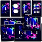 FANTASY PLANET SATURN SPACE STARS LIGHT SWITCH OUTLET PLATE CELESTIAL ROOM DECOR FANTASY PLANET SATURN SPACE STARS LIGHT SWITCH OUTLET PLATE CELESTIAL ROOM DECOR
