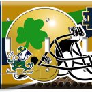 NOTRE DAME COLLEGE FOOTBALL TEAM TRIPLE LIGHT SWITCH WALL PLATES DORM ROOM DECOR