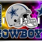 DALLAS COWBOYS FOOTBALL TEAM TRIPLE LIGHT SWITCH WALL PLATES GAME ROOM ART DECOR