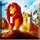 LION KING SIMBA NALA TIMON PUMBAA 2G LIGHT SWITCH WALL PLATES NURSERY ROOM DECOR