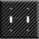 CARBON FIBER STYLE 2 GANG LIGHT SWITCH COVER WALL PLATE MAN CAVE GARAGE HD DECOR CARBON FIBER STYLE 2 GANG LIGHT SWITCH COVER WALL PLATE MAN CAVE GARAGE HD DECOR