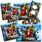 AVENGERS THOR BLACK WIDOW IRON MAN HULK LIGHT SWITCH OUTLET MAN CAVE WALL PLATES AVENGERS THOR BLACK WIDOW IRON MAN HULK LIGHT SWITCH OUTLET MAN CAVE WALL PLATES