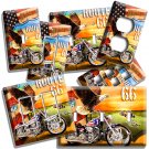AMERICAN EAGLE CHOPPER MOTORCYCLE LIGHT SWITCH OUTLET COVER GARAGE HD WALL PLATE