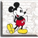 CLASSIC VINTAGE RETRO HAPPY MICKEY DOUBLE MOUSE LIGHT SWITCH WALL PLATE ROOM ART CLASSIC VINTAGE RETRO HAPPY MICKEY DOUBLE MOUSE LIGHT SWITCH WALL PLATE ROOM ART
