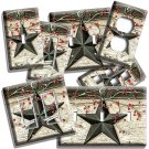 RUSTIC COUNTRY BARN LONE STAR LIGHT SWITCH OUTLET WALL PLATE FARM HOME ART DECOR RUSTIC COUNTRY BARN LONE STAR LIGHT SWITCH OUTLET WALL PLATE FARM HOME ART DECOR