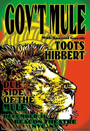 Gov't Mule 12.31.06 with Toots Hibbert, Reggae Lion Image