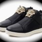 WOMEN Black Medusa High Top Hip Hop Casual Shoe/Boot/Sneakers Runway Fashion 6.5
