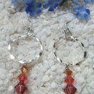 Swarovski dangle earrings