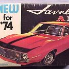 kit AMT AMC Javelin AMX 74 1/25 NEW