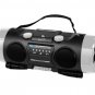 Supersonic SC-711 High Performance Portable MP3/CD Player with AM/FM Radio, USB Input & SD Card Slot