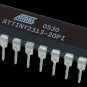 ATTINY2313-20PU with 16Mhz crystal and 2X22pf cap