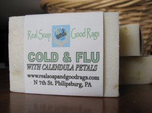 Cold and Flu Handmade Soap