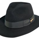 FREE * BLACK FUR FELT INDIANA JONES HAT * Fedora Movie