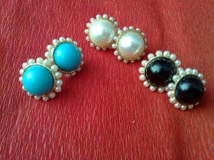 3-Pack stud earings