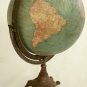 18 " TERRESTRIAL  ANTIQUE  TABLE GLOBE  JOHNSON