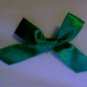 Royal Green Hair Bow