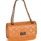 NWT Woman Design Camel Handbag Purse Bag by LASTER