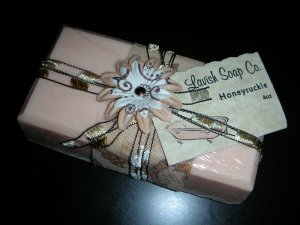 Honeysuckle 4oz Soap Bar