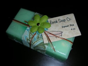 Sweet Pea 4oz Soap Bar