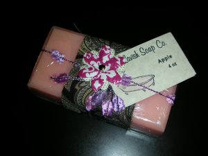 Apple 4oz Soap Bar