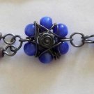 Blue Flower Bracelet