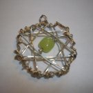 Green Necklace Charm