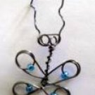 Blue Butterfly Charm
