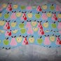 Adorable Apples & Pears Burp Cloths