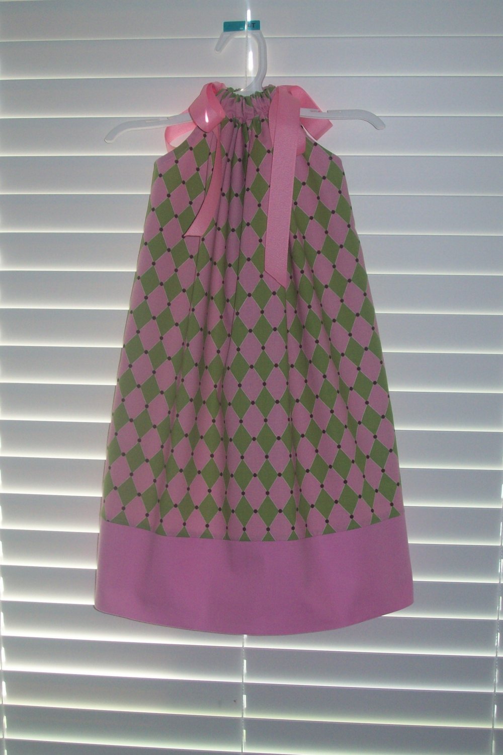 Pink and hotsell green aka dress