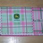 John Deere Fabric Checkbook Cover