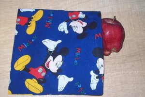 Mickey Mouse Reusable Sandwich/Snack Bag
