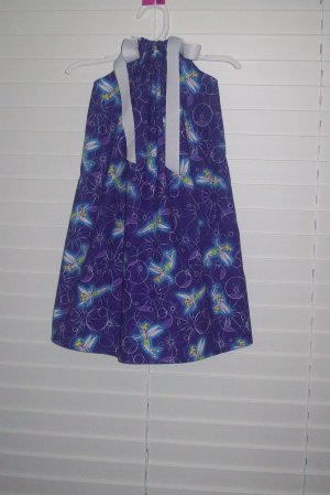Tinkerbell Pillowcase Dress Matching Bow