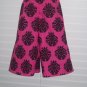 Hot Pink Black Medallion Gauchos