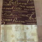 "Praise" Inspirational Standard Pillowcase