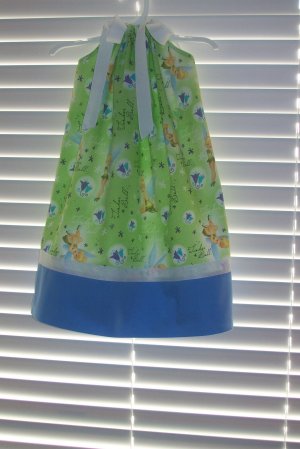 Lime Tinkerbell Pillowcase Dress